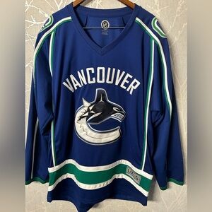 Plain Vancouver Canucks Jersey Blue